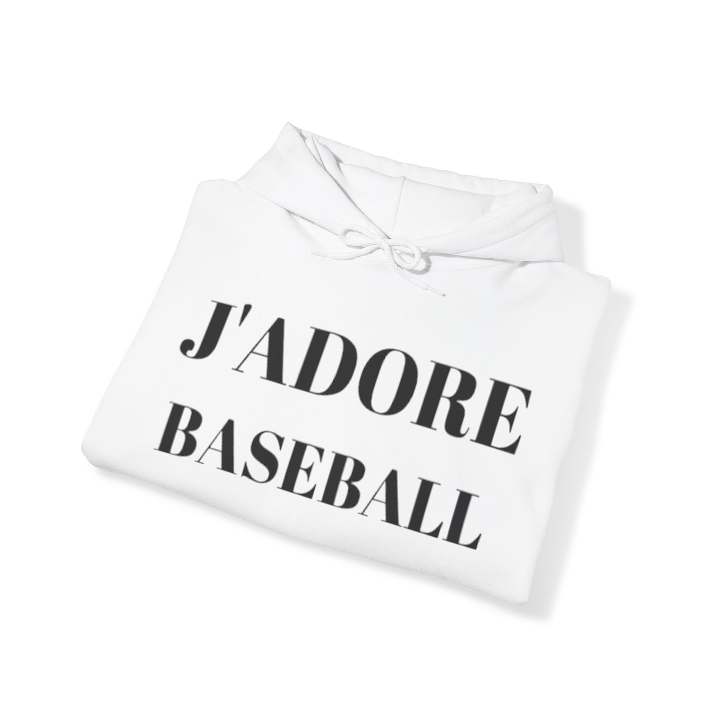 J'Adore Baseball Unisex Heavy Blend™ Hooded Sweatshirt