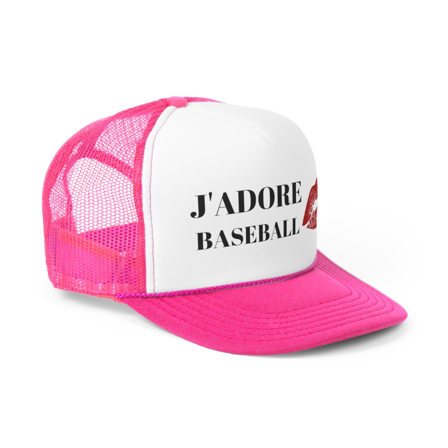 J'Adore Baseball Trucker Caps