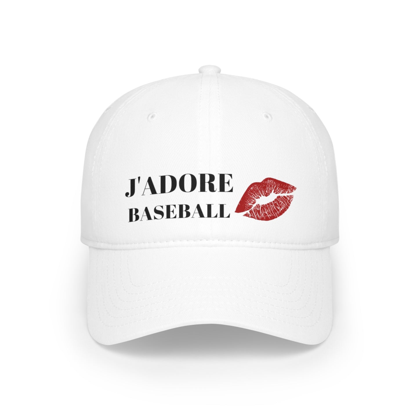 J'Adore Baseball : Low Profile Baseball Cap
