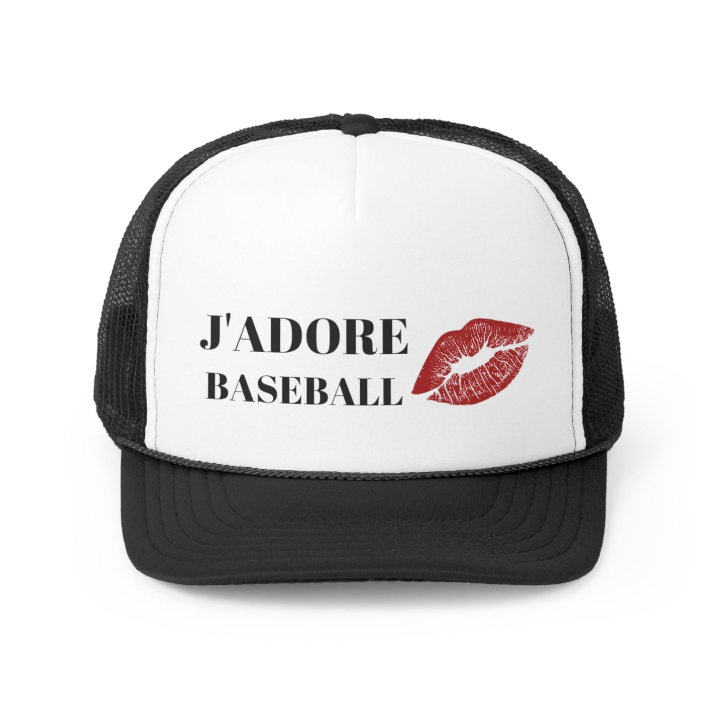 J'Adore Baseball Trucker Caps