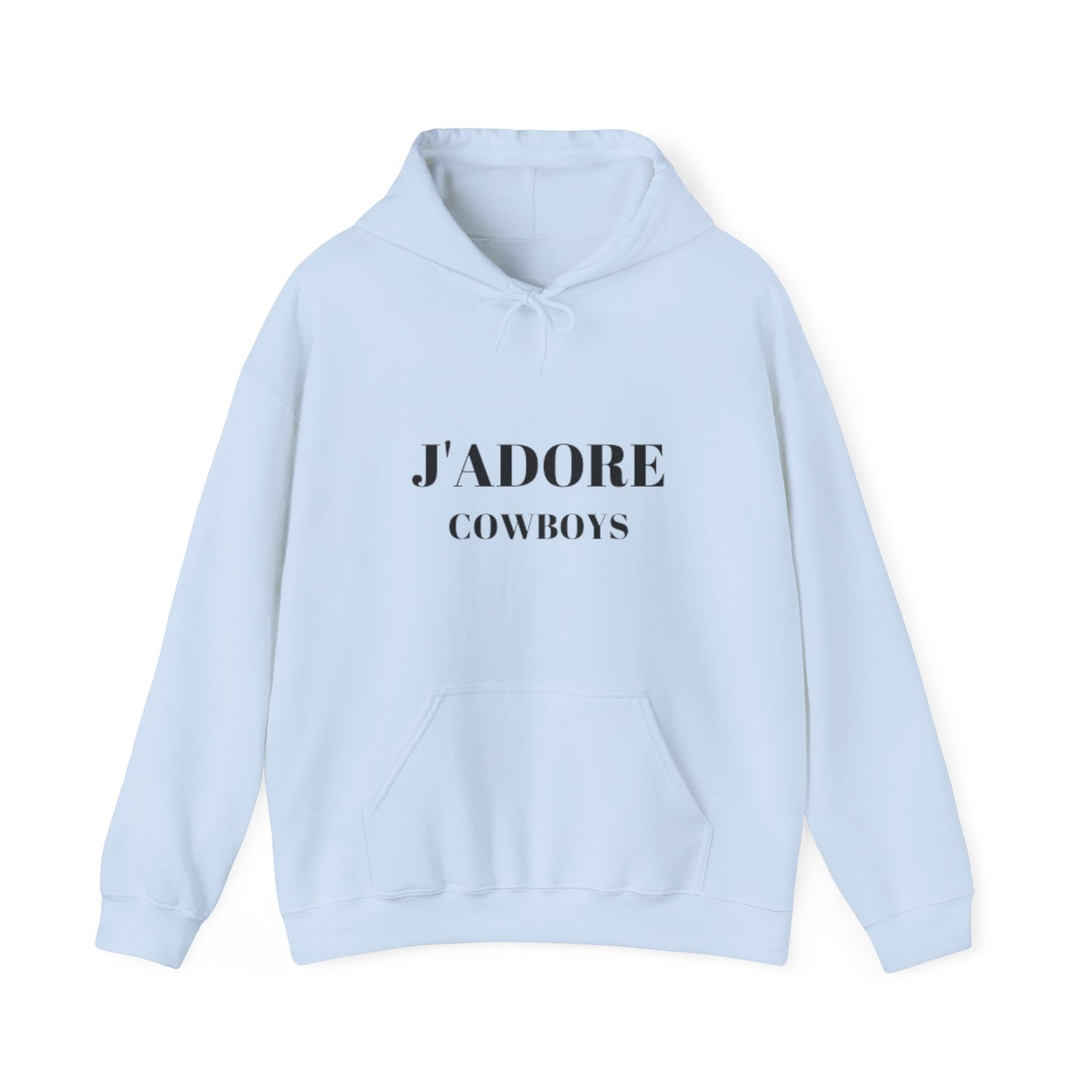 J'adore Cowboys : Unisex Heavy Blend™ Hooded Sweatshirt