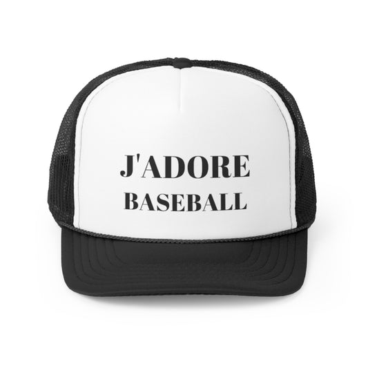 J'Adore Baseball: Trucker Caps